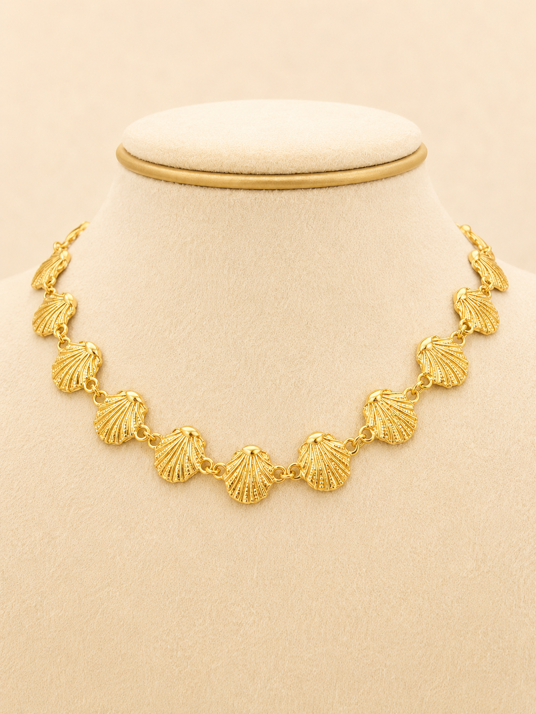 Collar concha de mar